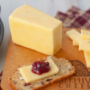 Beehive Cheddar Apple Walnut Smoked 5 lb