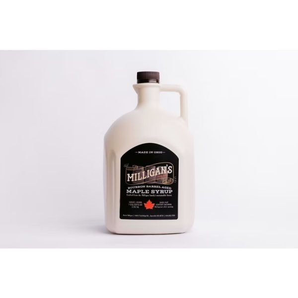 Milligans Maple Syrup Bourbon Barrel Aged Gallon