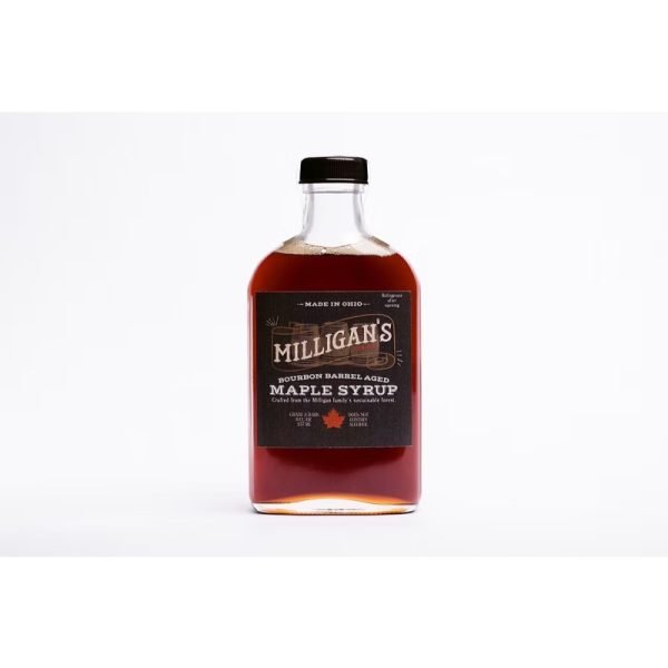 Milligans Maple Syrup Bourbon Barrel Aged 8oz