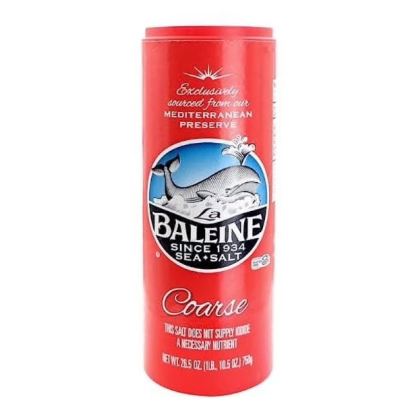 La Baleine Coarse Sea Salt 12/26.5oz Red